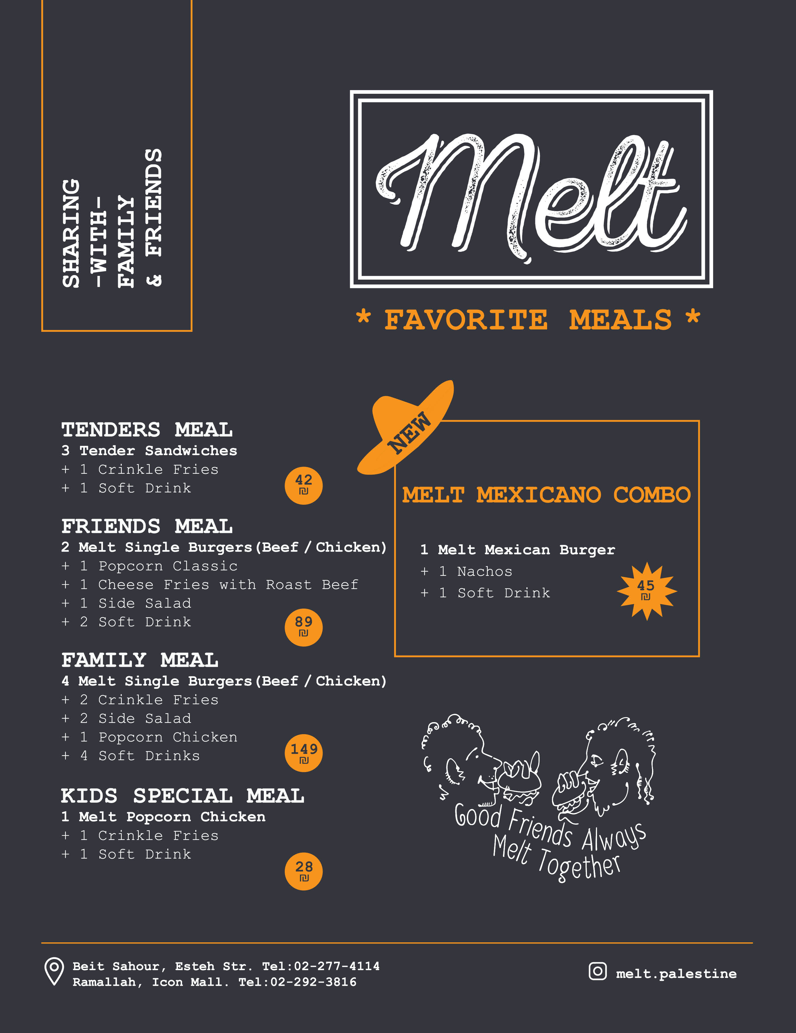Menu page 2